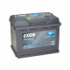 Акумулятор Exide Premium 64Ah 640А EA640 R+