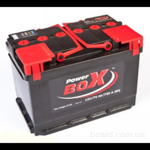 Акумулятор Power Box 74Ah EN 720A R+