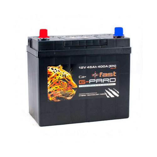 Акумулятор G-Pard Fast 45Ah EN 400A L+ Asia