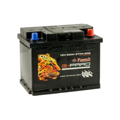 Акумулятор G-Pard Fast 60Ah EN 570A R+