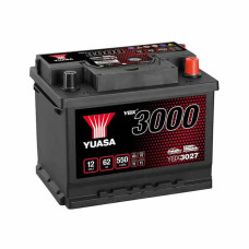 Yuasa YBX 3027 62Ah EN 550A R+