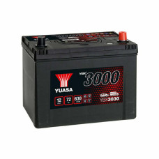 Yuasa YBX 3030 72Ah EN 630A R+ Asia
