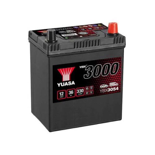Акумулятор Yuasa YBX 3054 36Ah EN 330A R+ Asia