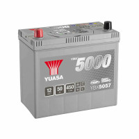 Yuasa YBX 5057 50Ah EN 450A L+ Asia