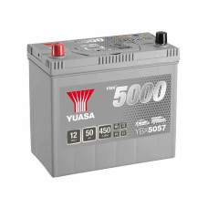 Yuasa YBX 5057 50Ah EN 450A L+ Asia