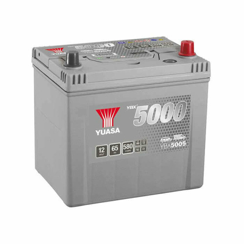 Акумулятор Yuasa YBX 5005 65Ah EN 580A R+ Asia