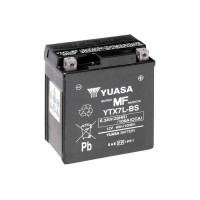 Yuasa YTX7L-BS MF AGM 6,3Ah 100A R+