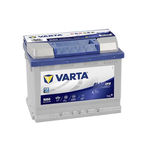 Акумулятор Varta BD EFB 60Ah EN640 R+ (N60) Start-Stop