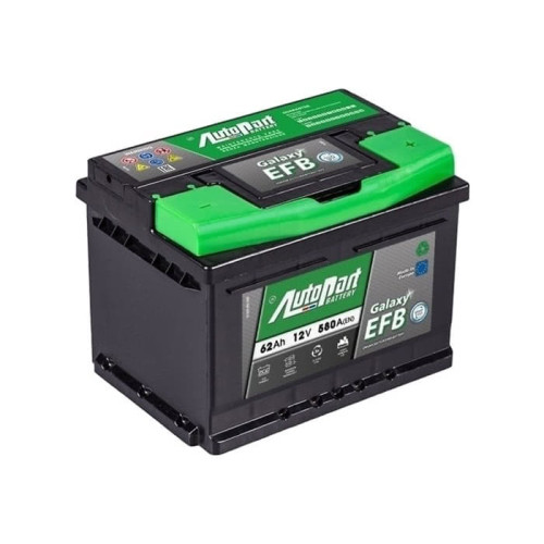 Акумулятор Autopart Galaxy EFB 62Ah 580A R+
