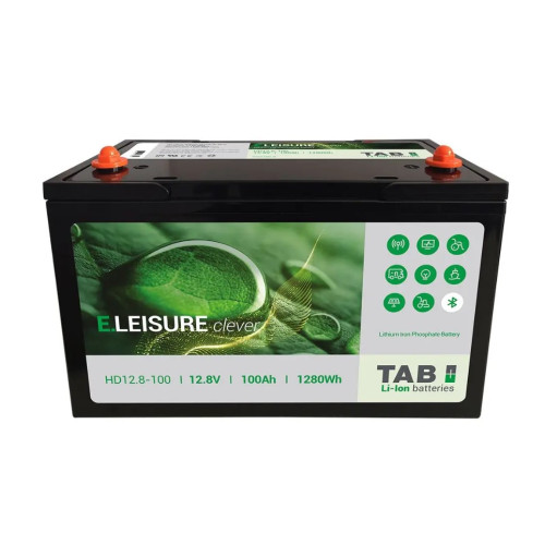 Акумуляторна батарея TAB LiFePO4 12,8V 100Ah HD12-100 Clever