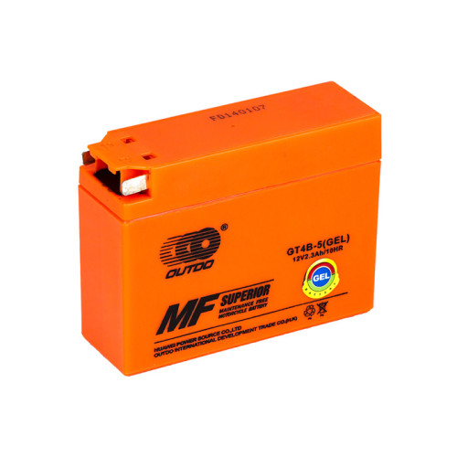 Мото акумулятор Outdo 2,3Ah-12V GT4B-5 (GEL) R+
