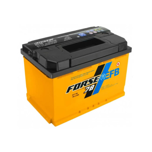 Акумулятор Forse EFB 78Ah 750A R+