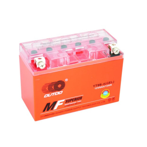 Мотоакумулятор Outdo YT9B-4 12V 9Ah Gel (150х70х105)