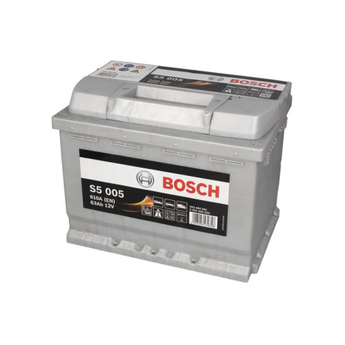 Акумулятор Bosch S5005 63Ah EN610A R+