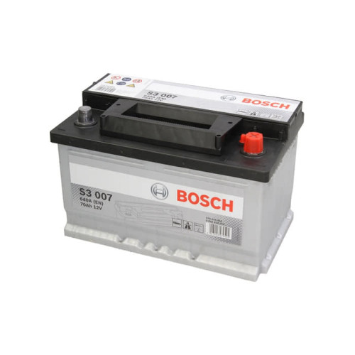 Акумулятор Bosch S3007 70Ah EN640A R+ (низьк.)