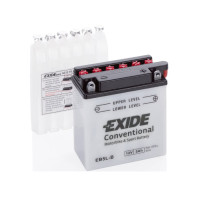 Exide 5Ah-12V EN 65A R+ EB5L-B (120x60x130)