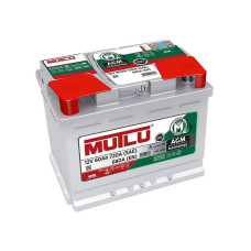 Mutlu AGM Start-Stop 60Ah EN 680A R+