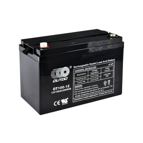 Акумулятор Outdo 12V 100Ah OT100-12 L+