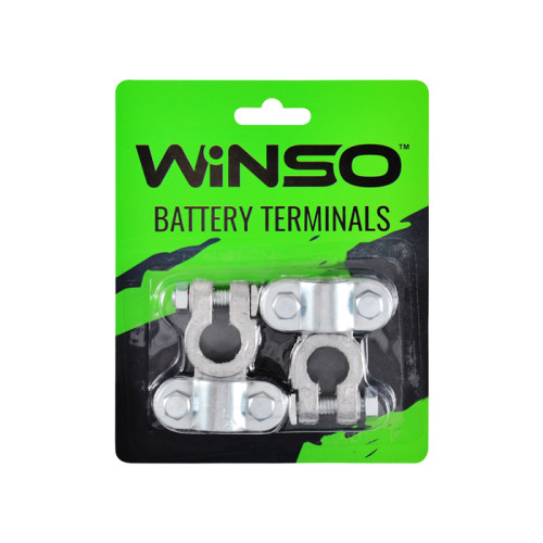 Клеммы акумуляторные Winso 2шт. свинец, вес 310 гр.