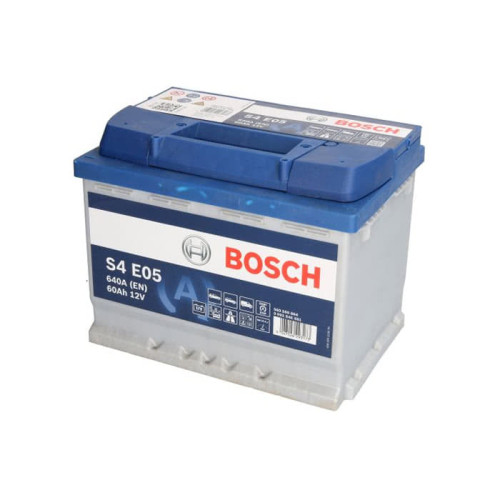 Акумулятор Bosch S4E05 EFB 60Ah EN640A R+