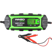 Зарядний пристрій АКБ Winso Pro 12V, 6A LCD 139510