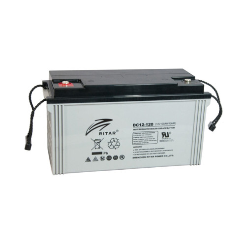 Акумулятор Ritar Agm DC12-120, Gray 12V 120Ah Q1