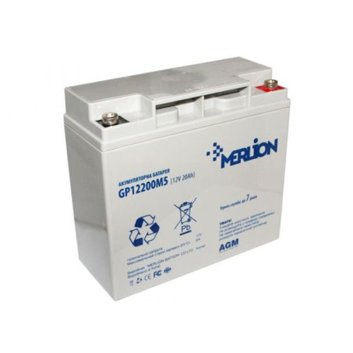 Акумулятор Merlion Agm GP1220M5 12V 20Ah Q4