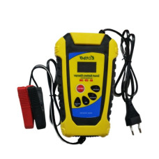 Автоматическое ЗУ для аккумулятора 6V / 12V / 24V (MF,WET,AGM,GEL), Katbo KTB-BC1803, 100-240V, Ток заряда 6V / 2A, 12V / 6A, 24V / 3A, LCD, крокодилы