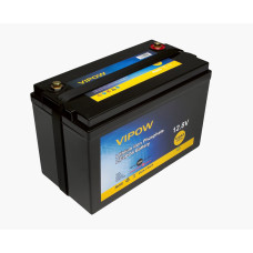 Акумуляторна батарея Vipow LiFePO4 12,8V 100Ah з ВМS платою 80A