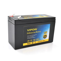 Vipow 12 V 10A Li-ion 18650 с ВМS платой (3S5P)