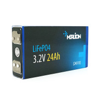 Літій-залізо-фосфатний акумулятор Merlion 3.2V 24AH вага 0,7 кг
