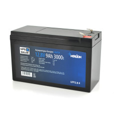 Літій-залізо-фосфатний акумулятор Merlion LiFePO4 12.8V 9AH (151x65x100) for UPS, 3000 циклів