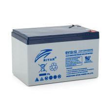 Тяговий акумулятор Ritar EV12-12,12V 12Ah, F2 (151х99х97)