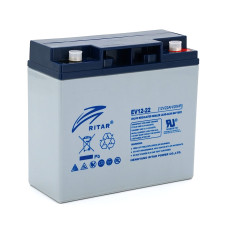 Тяговий акумулятор Ritar EV12-22,12V 22Ah, M5 (181х77х170)