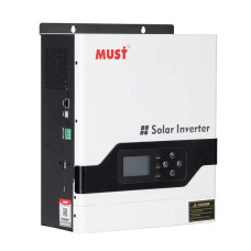 Гiбрiдний інвертор MUST PV18-3224VPM, 3200W, 24V, струм заряду 60A, 160-275V, MPPT (60А, 30-160 Vdc)