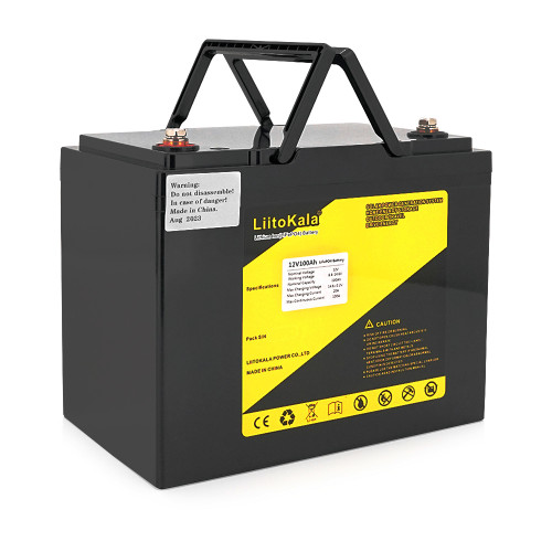 Акумуляторна батарея LiitoKala LiFePO4 12,0V 100Ah,(20 / 100A) (260*170*215mm), 9.5kg