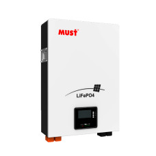Акумуляторна батарея Must LiFePO4 25.6V 200Ah ( 450 x 395 x 224 ), 45kg, монтаж на стіну