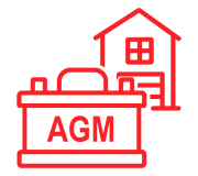 Стаціонарні АКБ типу AGM