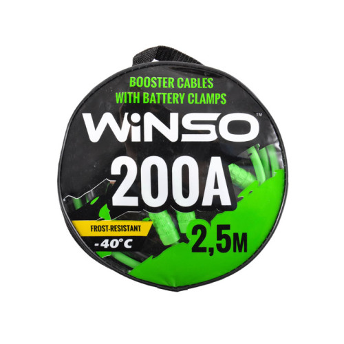 Провода пусковые Winso 200А, 2,5м.