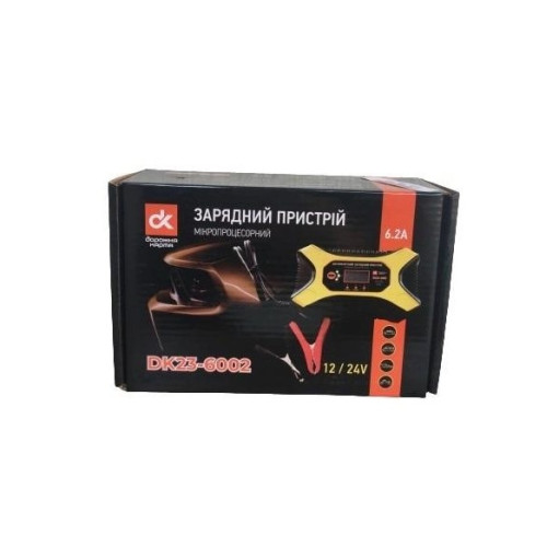 Імпульсний зарядний пристрій Дорожна Карта 12/24В 6,2А DK23-6002