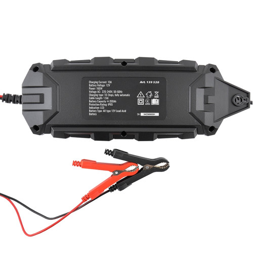 Зарядний пристрій АКБ Winso Pro 12V, 10A LCD 139520