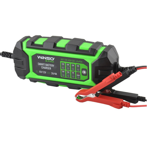 Зарядний пристрій АКБ Winso Pro 8Leds 6V/12V, 4A 139310