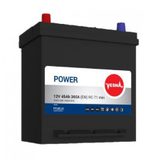 Акумулятор Vesna Power 45Ah EN 360A L+ Asia(ниж.кріп.)