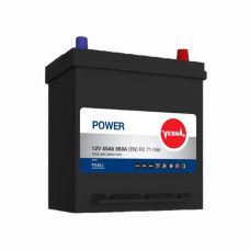 Акумулятор Vesna Power 45Ah EN 360A R+ Asia(ниж.кріп. розм. 40)