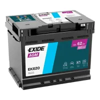 Акумулятор Exide AGM 62Ah 680А EK620 R+