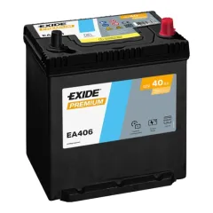 Акумулятор Exide Premium 40Ah 350А EA406 R+ Asia ниж.кріп.