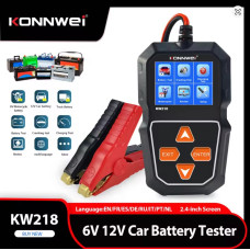 Тестер автомобільних акумуляторів Konnwei KW218 2026 року, 12В/6В