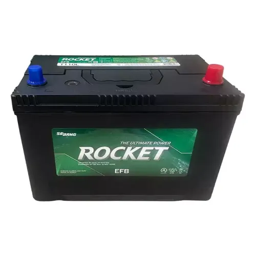Автомобільний акумулятор ROCKET EFB Japan 6СТ-95Ah АзЕ (-/+) ASIA 760A (CCA) EFB T110L