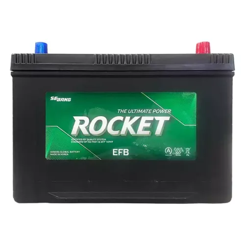 Автомобільний акумулятор ROCKET EFB Japan 6СТ-95Ah АзЕ (-/+) ASIA 760A (CCA) EFB T110L