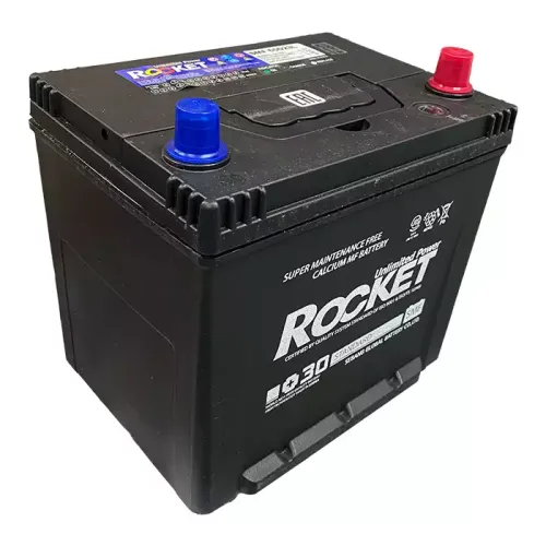 Автомобільний акумулятор ROCKET Japan 6СТ-60Ah АзЕ (-/+) ASIA 520A (CCA) SMF 65D23L